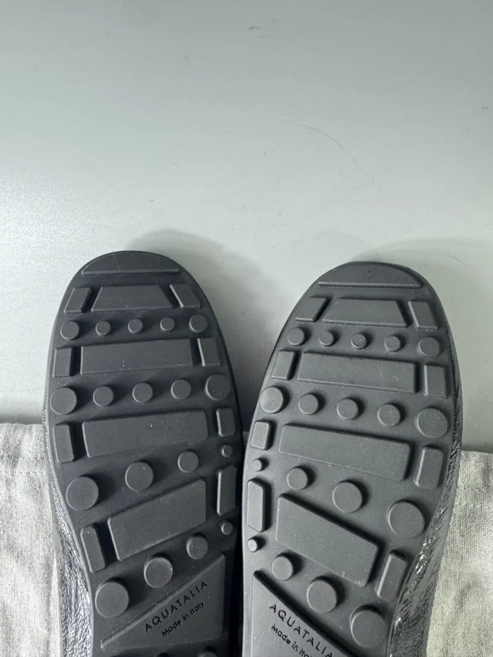 NWOT Aquatalia Black Patent Mary Jane, Size 6 1/2